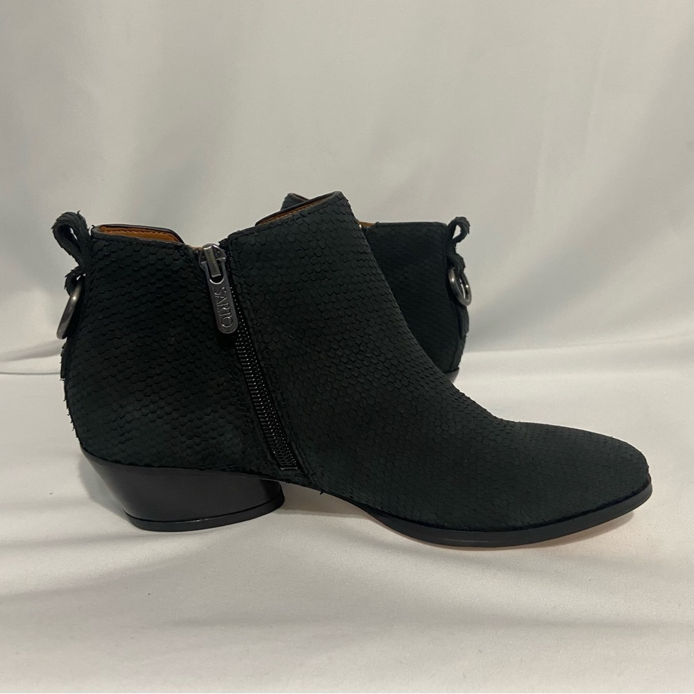 SARTO by Franco Sarto Sloan Black Ankle Boots Size 6.5 New No Box